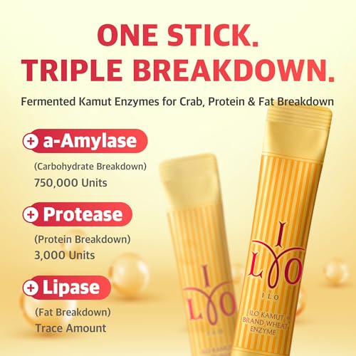 ILO Kamut Digestive Enzyme Powder Sticks