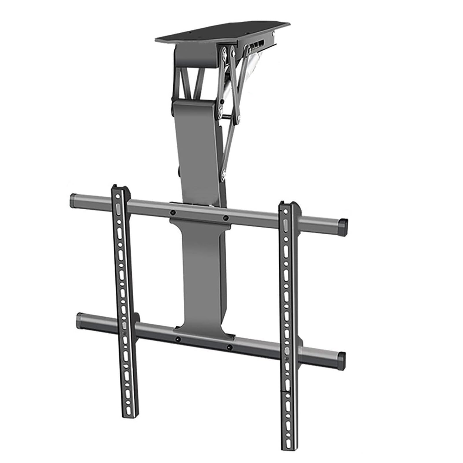 Support mural motorisé pour TV, plafond électrique, levage automatique de 127 à 228 cm, rabattable de 0 à 85 °, motorisé avec télécommande télescopique