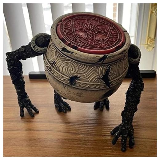 CURAGH Elden Ring Pot Boy Statues, Elden Ring Merch,Elden Ring Figure,with Built-in Color Changing Led Lights,Elden Ring Game Fans Collection, Best Gift for Game Lovers