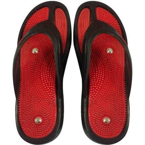 Acupressure Health Care Product System Acm Slipper For Legs Pain (8, Red) Acupressure Health Care Product System Acm Slipper For Legs Pain (8, Red)