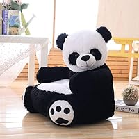 MEDFL Cartoon Lovely Teddy Bear Panda Unicorn Duck Kids Sofa Chair Plush Toys Seat Baby Nest Sleeping Bed Adult Pillow Stuffed Cushion StuffedSofa panda