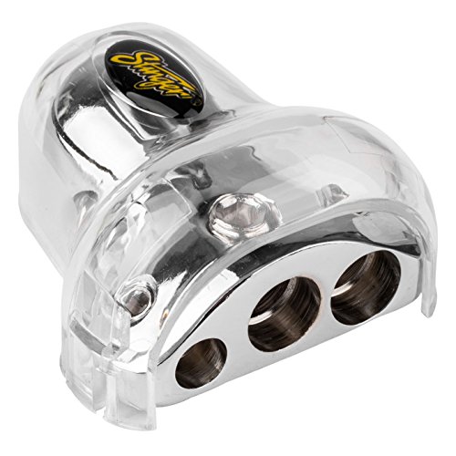 Stinger SPT53501 Positive/Negative Battery Terminal (2) 4 Gauge and (1) 8 Gauge Output