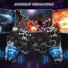 CHENGDAO Controller for PS3 2 Pack Wireless Controller for Playstaion 3 6-Axis with High-Performance Double Virbration, Motion Control, USB Charging Cable (Skull + Galaxy)