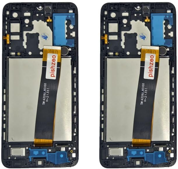 OEM 6.5 inch LCD Digitizer for Samsung Galaxy A32 5G Screen Replacement A326u S326dl A326a Touch Display (SM-A32 5G Screen with Frame+ Accessories)