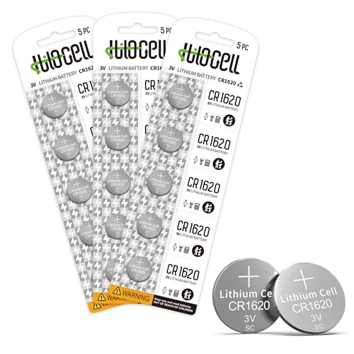 hilocell CR1632 Lithium Coin Battery 15 Pack