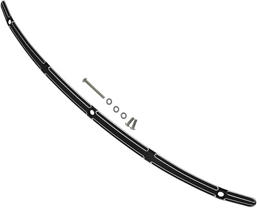 HDBUBALUS Motocicleta CNC ranura pista estilo parabrisas ajuste para Harley 2014-2016 Touring FLHT FLHX