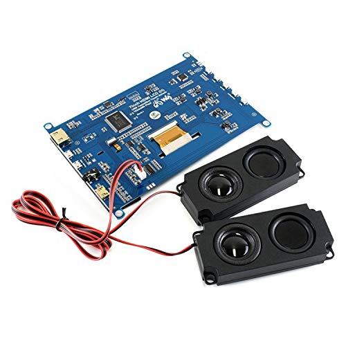 Arduino Strumenti di Progettazione Elettronica e Forniture CTJ Waveshare 7 Pollici HDMI LCD (H) IPS 1024x600 dello Schermo di Tocco Capacitivo, Supporta Multi Mini-PC Multi Sistemi