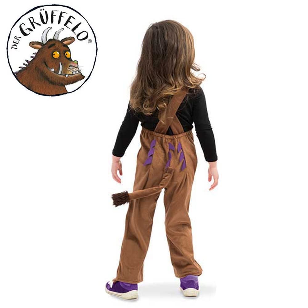 KarnevalsTeufel.de Magic Light pictures Ltd. Latzhose Der Grüffelo Kostüm Monster Ungeheuer 1tlg. Kinderkostüm