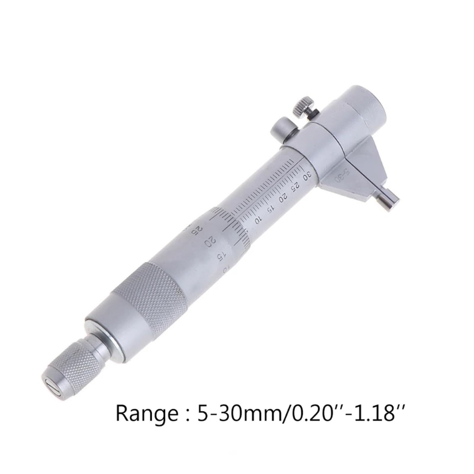 Mikrometr, Zestaw mikrometrów wewnętrznych Średnica wewnętrzna Wskaźnik otworu 5-30 mm Dokładność 0,01 mm + klucz + pierścień kalibracyjny