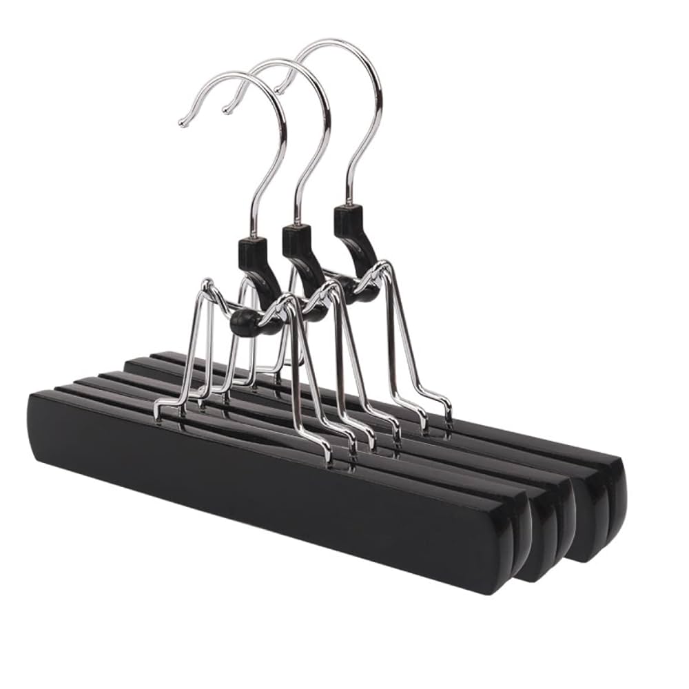 型崩れを防止する木製ズボンハンガー、滑らない360°回転機能 楽天市場】【☆最強翌日配送 楽天1位】多機能すべらないハンガー