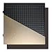 High Strength Printing Plate 430x430mm Carbons Fiber Powder Coated Steel Plate for Industrial Use