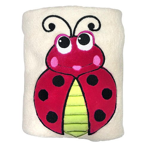 Sozo Baby-Boys Newborn Ladybug Snuggle Blanket