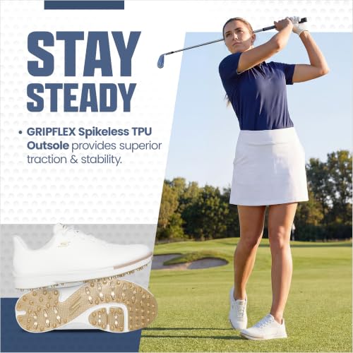 Image of Skechers Women's Jasmine Waterproof Golf Shoe