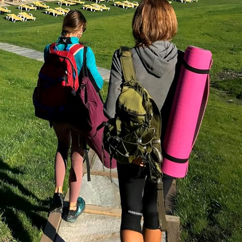 Yoga Mat Carrying Strap Sling Elastic Loop Yoga Mat Carry Strap Durable Fitness Exercise Straps(Yoga Mat not included) - Image 6