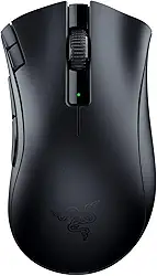 Razer DeathAdder V2 X Hyperspeed Rato Gaming sem fios, ergonómico para PC/Mac (interruptores mecânicos, tecnologia Hyperspeed Wireless, sensor ótico) preto