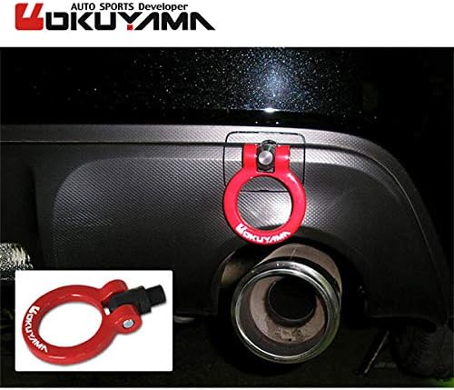 OKUYAMA オクヤマ フリップアップトーイングフック レッド リア BRZ ZC6