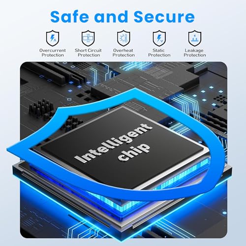 Image of TECHIE 2.5 inch External Hard Drive Enclosure, HDD /SSD Enclosure, USB 3.0, Easy-Install Shockproof Case for Windows, macOS, Linux, Drives up to 4TB, Black