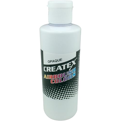 Createx Colors 5212-08 Paint for Airbrush, 8 oz, Opaque White