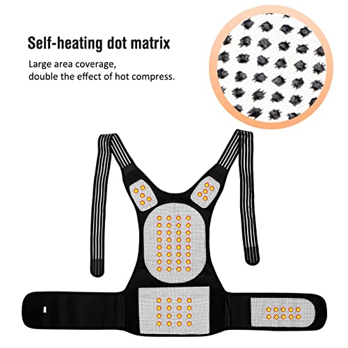 Aofit Self-Heating Full Back Brace With 68 Magnets For Pain Relief (Large) #TOP3