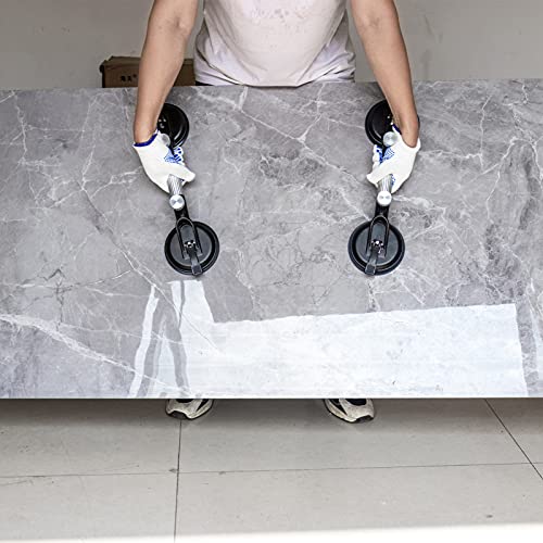 OKVEQUIP 2PCS 6 Inch Adjustable Granite Seam Setter Tile Countertop Seam Leveling Tool with Suction Cups for Stone Marble Glass Slab Installation by OKVEQUIP - Image 6