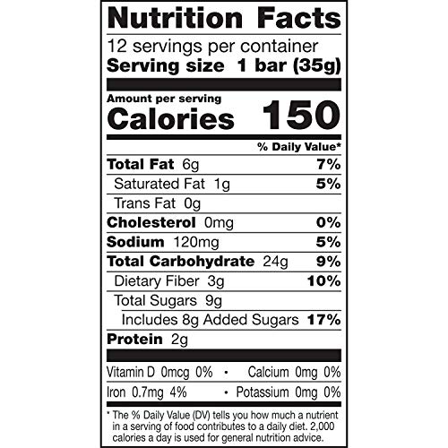 Nature Valley Soft-Baked Oatmeal Squares, Cinnamon Brown Sugar, 12 Ct #TOP4