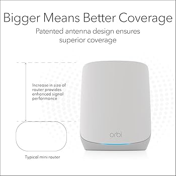 NETGEAR メッシWiFi Orbi Wi-Fi6 Mini RBK752 RBK752 Orbi 2-Pack AX4200 Mesh System - NETGEAR