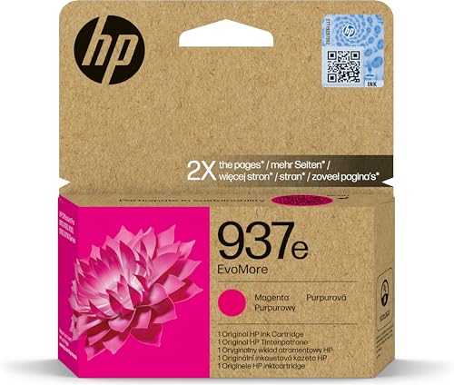 Hp Cartuccia Di Inchiostro Magenta Originale 937E Evomore