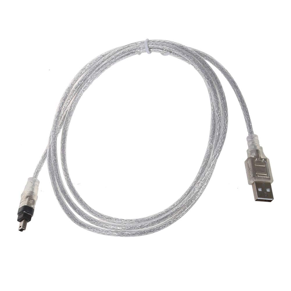 P95 USB na Firewire IEEE 1394 4-biegunowy kabel adaptera iLink – przedłużacz 1,5 m do połączenia USB na Firewire