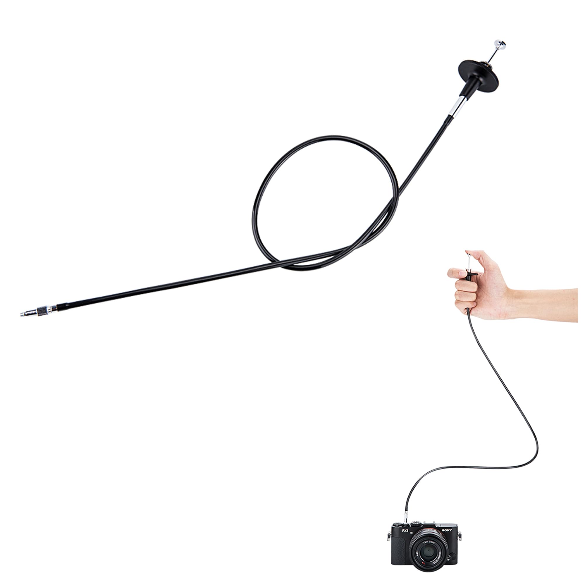 JJC Mechanical Shutter Release Cable Cord for Fuji XT50 XT30 X-T20 XM5 XE4