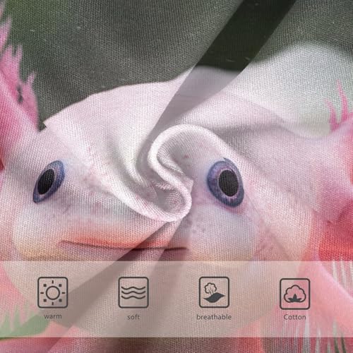 Cute Axolotl Funny Panties Little Girl Toddler Underwear Custom Cotton Personalized Kids Undies Briefs 2t3