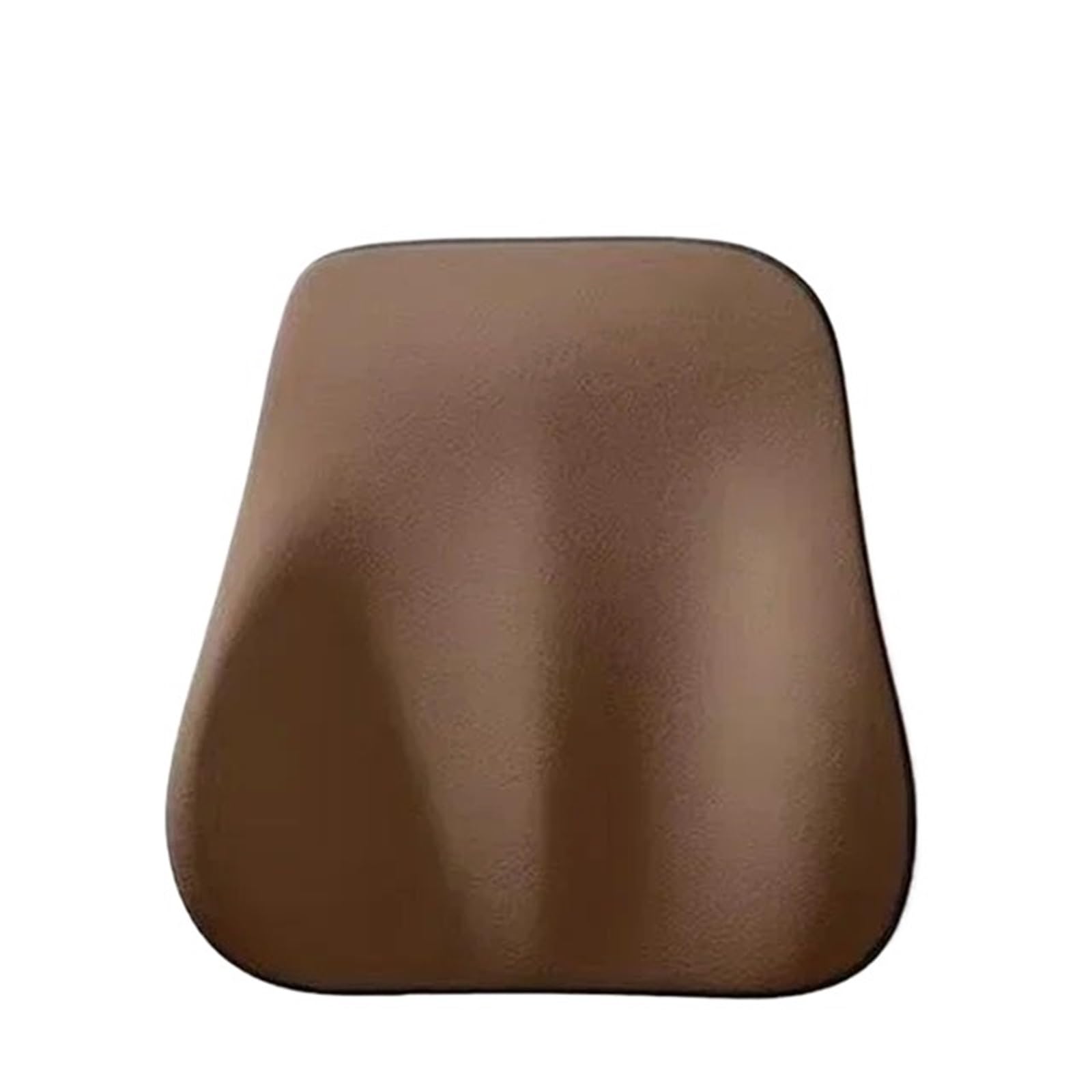 ATUMY Car Seat Pillow Car Seat Lumbar Headrest Support Memory Foam Waist Neck Pillow Car Interior Accessories Car Headrest(Brown Waist)