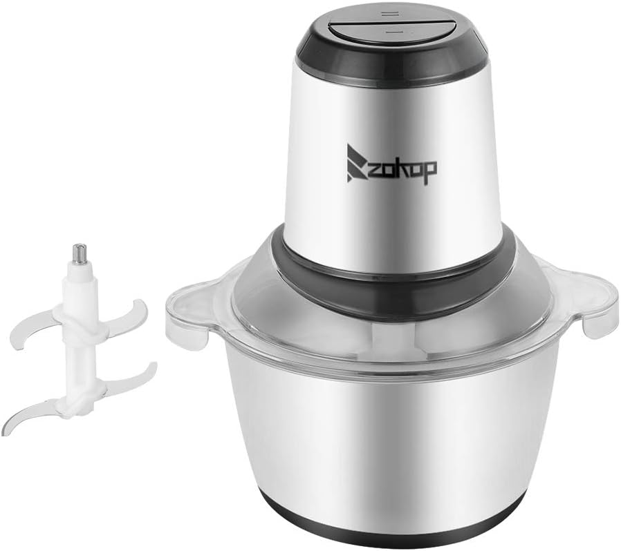 ROVSUN 8 Cup Electric Food Processor Small Chopper 2L 304