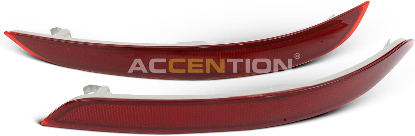 Car Rear Tail Bumper Corner Reflector Decorative False Light Lamp For BMW X5 F15 2014-2018 63147290091 63147290092