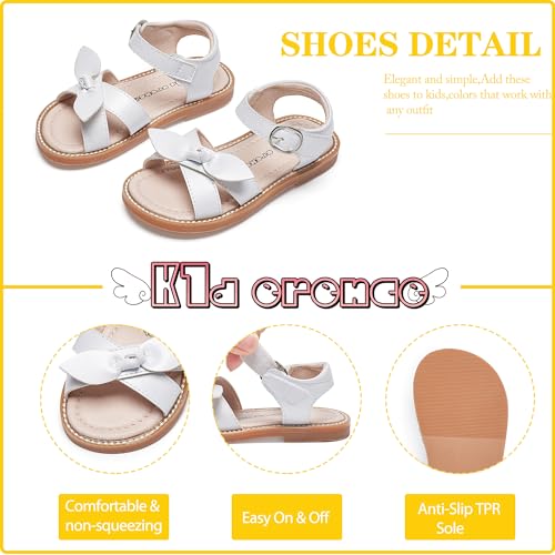 Image of Kiderence Toddler Girls Sandals Little Girls Kids Summer Shoes Toddler Sandals