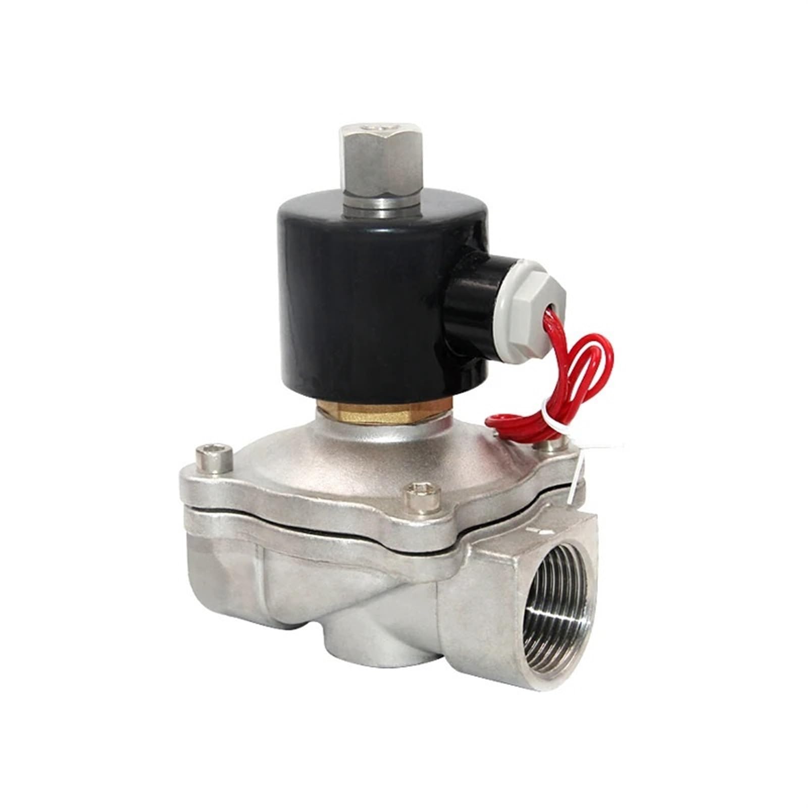 Válvula neumática para agua y aceite con apertura automática sin presión AC220V SK250-25