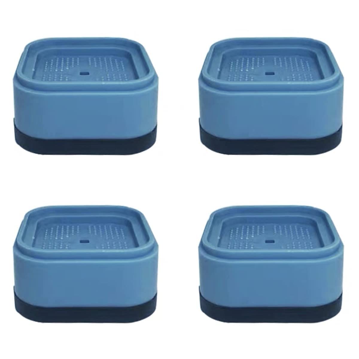 Avenn Latest Multipurpose Washer Dryer Anti Vibration Pads with Suction Cup Feet | Fridge, Washing Machine Leveling Feet | Anti Walk Pads | Washer Dryer Leveling Feet (Set of 4) (Model E, 3)