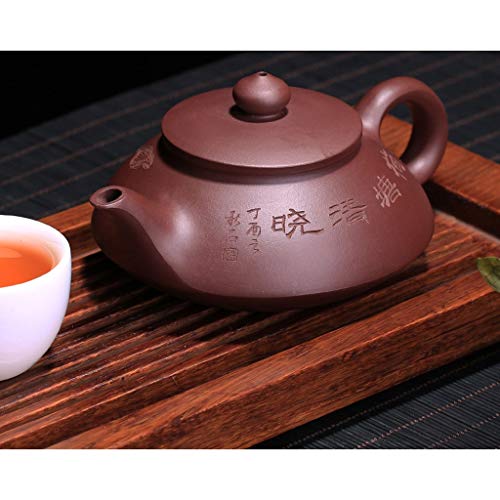 Tetera puede calentar de cerámica con filtro integrado para infusión Kung Fu 7
