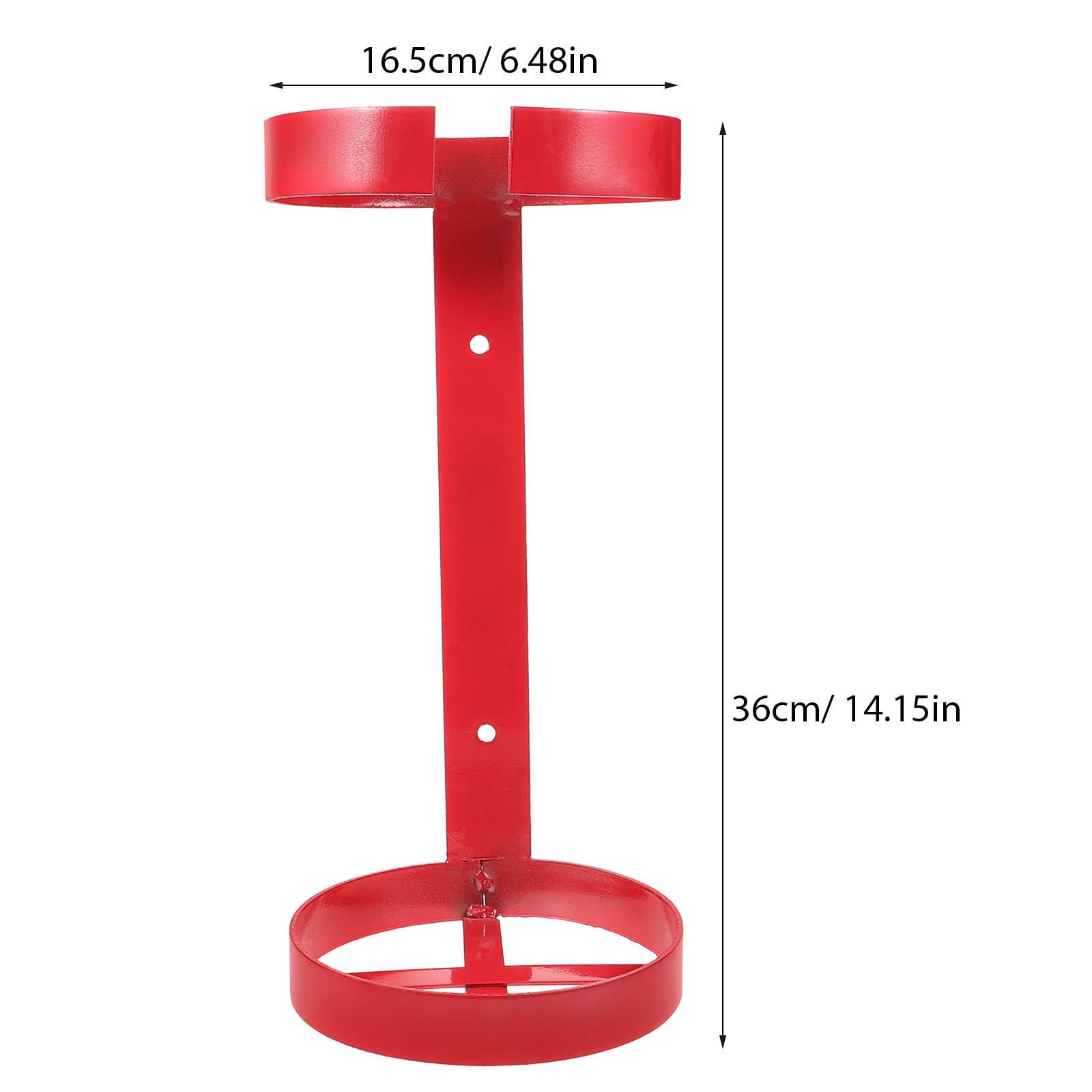 Staffa di Montaggio per Estintore 6kg Supporto in Metallo Telaio Rotondo per Auto e Uso Domestico Facile da Fissare