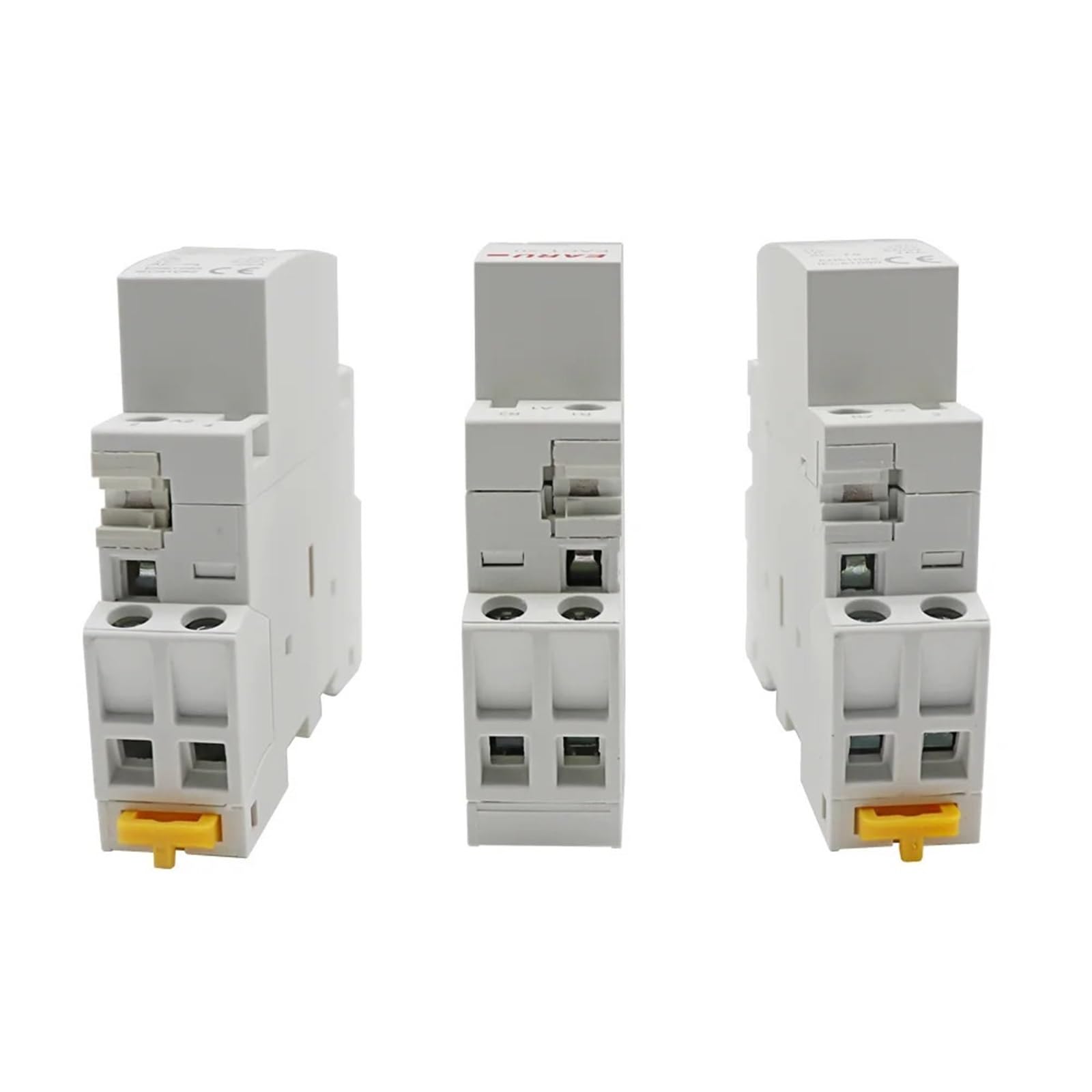 Domowy modułowy stycznik AC montowany na szynie Din, 2P 16A 20A 25A 1NO 1NC 2NC AC 220V 230V 50/60Hz (2P 16A 2NO)