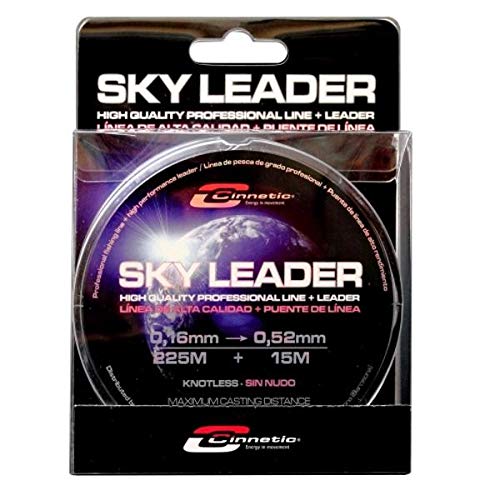CINNETIC - Sky Leader 240, Colore Trasparente, Taglia 0,16-0,52 mm