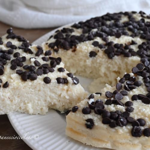 Torta Ricotta e Cocco 3 Ingredienti