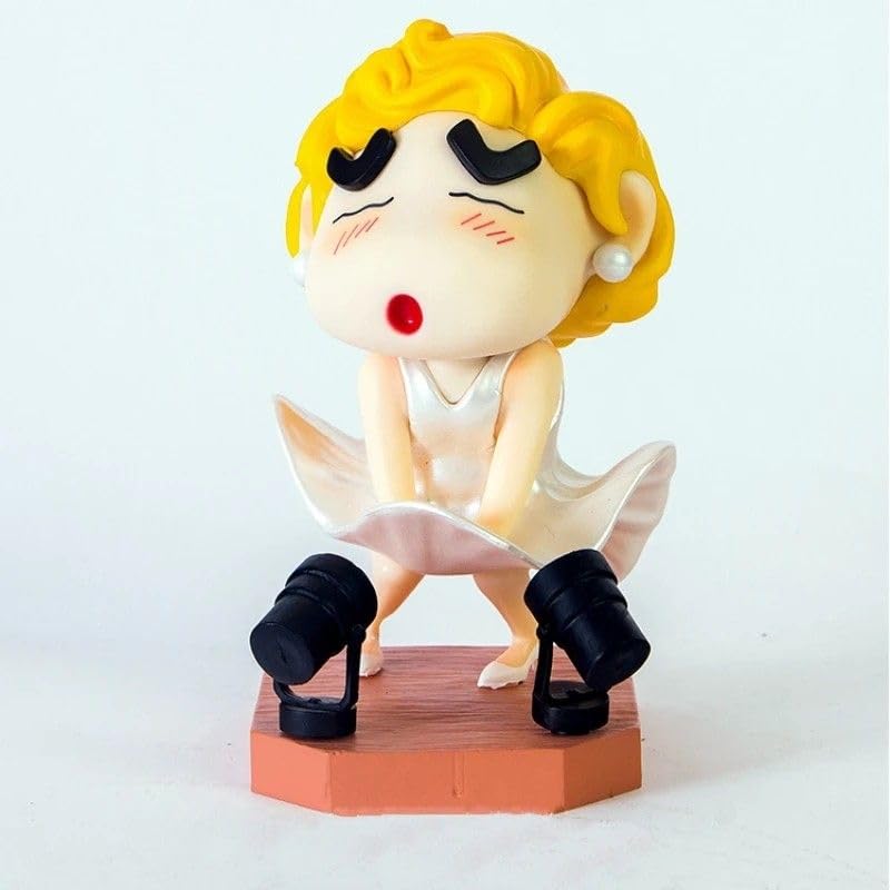 Amazon.co.jp: しんちゃん フィギュア コスプレ マリリン モンロー