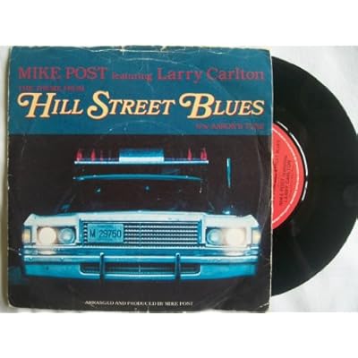 MIKE POST ft LARRY CARLTON Theme From Hill Street Blues 7" 45