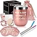 Not a Day Over Fabulous-Wine Tumbler with Lid and straw Stainless Steel Wine Glass Tumbler - Funny Wine Gift for Best Friend,Women, Wife, Mother -12oz Rose Gold