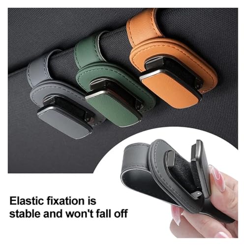 Support pour Lunettes de Soleil pour Pare-Soleil Voiture Anti-Chute - 2