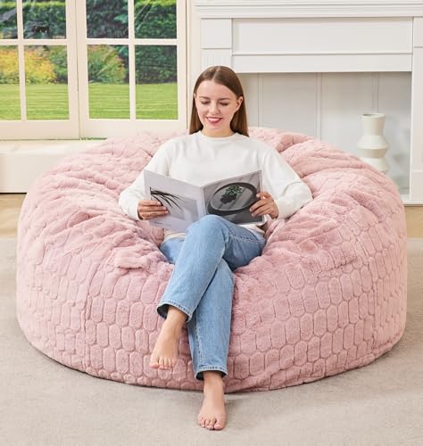 Image of Hobestluk Adults Bean Bag Chair 4FT Big BeanBag Chair Extra Large Oversized