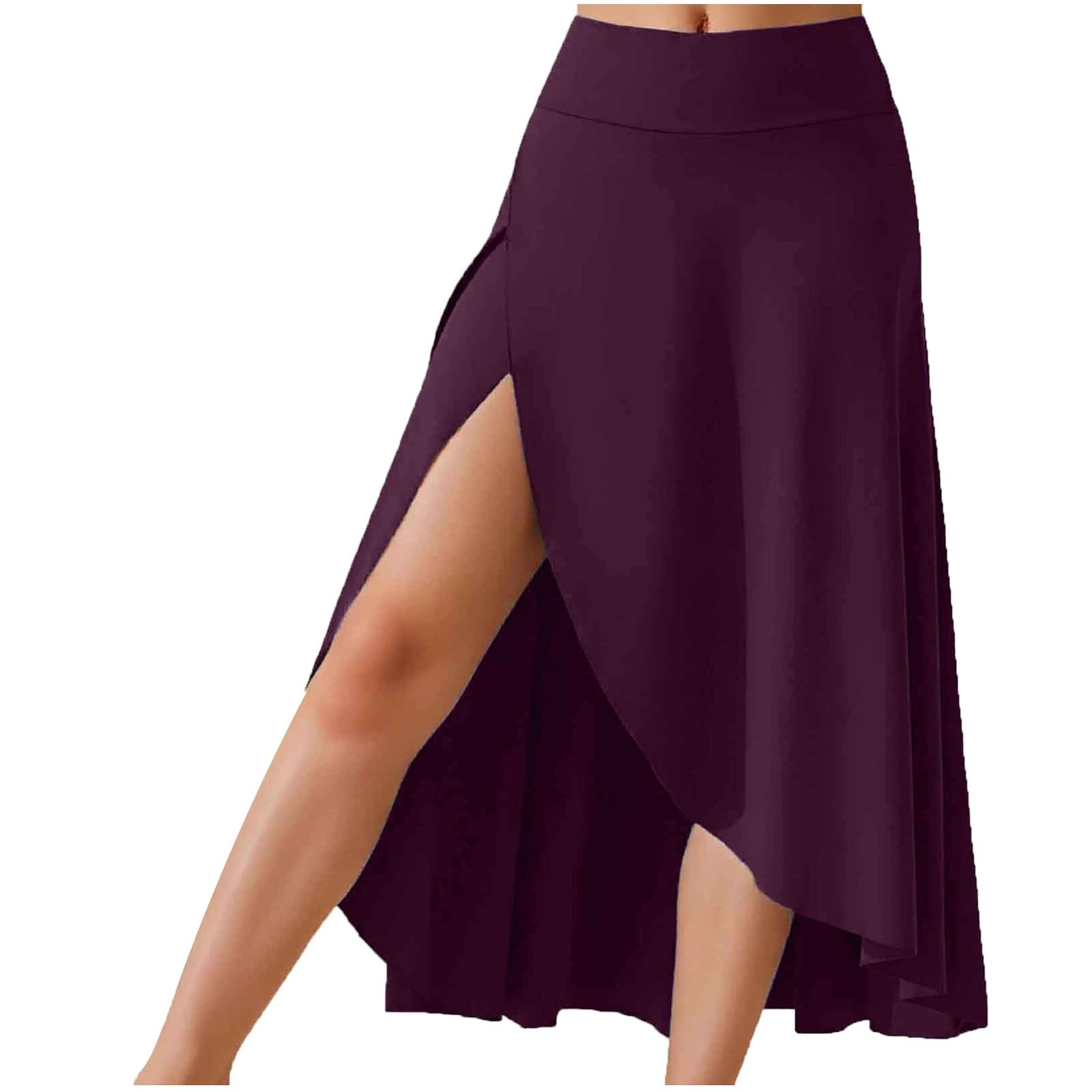 Moda Damska Solidna, Elegancka, Wzburzona, Długa Sukienka Sportowa Wysokim Stanem