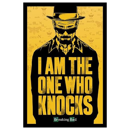 poster 61 x 91.5 cm - Breaking Bad - I am the one who knocks by Gb Posters