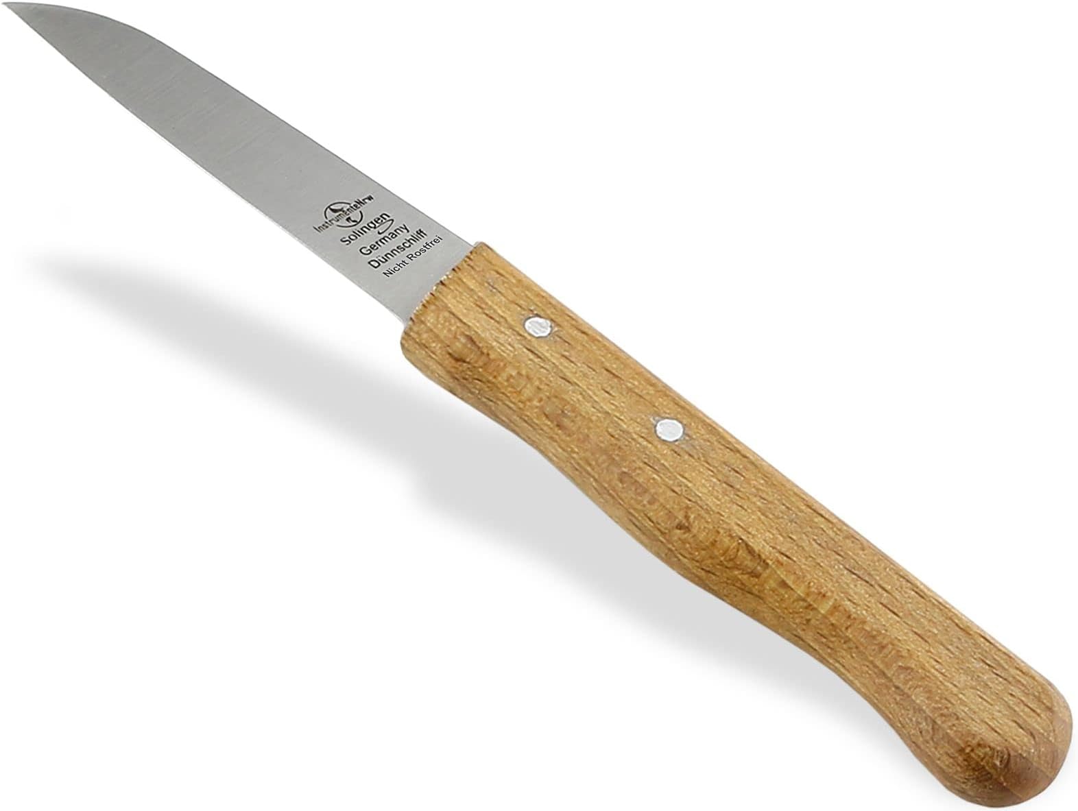 Triangle Gemüsemesser Spirit 8 Cm – Made In Solingen, Handgeschärft, Mit Gerader Klinge