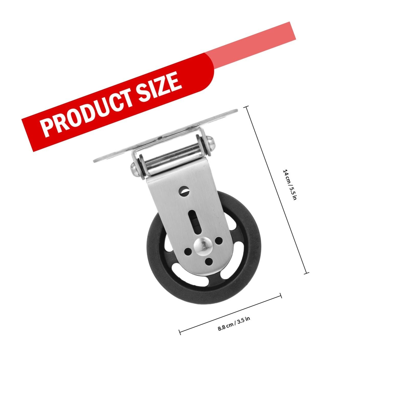 BETOOKY Nylon Seilrolle für Fitnessgeräte mit Aluminiumkern Kugellager Lagerriemenscheibe Ersatzteil für Heim Fitnessstudio Praktisch und Langlebig